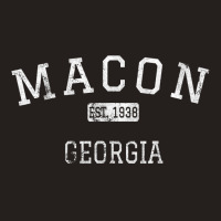 Macon Georgia Ga Vintage T Shirt Tank Top | Artistshot