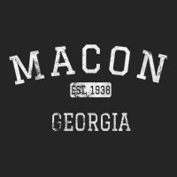 Macon Georgia Ga Vintage T Shirt Unisex Hoodie | Artistshot