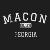 Macon Georgia Ga Vintage T Shirt Classic T-shirt | Artistshot