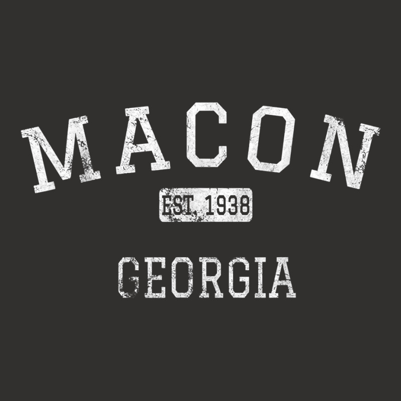 Macon Georgia Ga Vintage T Shirt Champion Hoodie by cm-arts | Artistshot