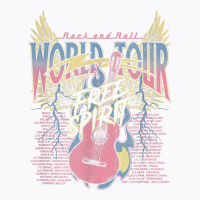 Rock & Roll Free Spirit World Tour Guitar Fire Wings Thunder T Shirt T-shirt | Artistshot