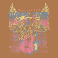 Rock & Roll Free Spirit World Tour Guitar Fire Wings Thunder T Shirt Vintage Short | Artistshot