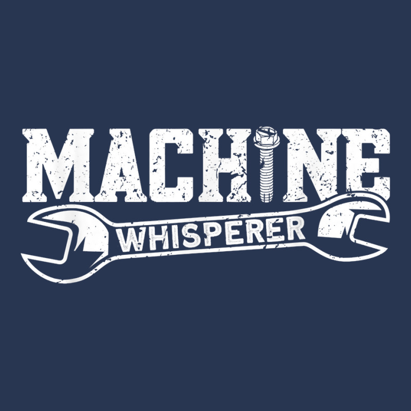 Machine Whisperer   Machine Operator Machinist T Shirt Men Denim Jacket by cm-arts | Artistshot