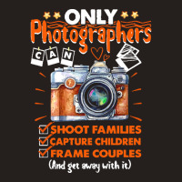 Funny Photographer Gift T  Shirt Funny Photographers Photography Camer Tank Top | Artistshot