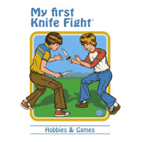 My First Knife Fight Youth Hoodie | Artistshot