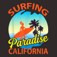 Surfing Paradise California Surfing T Shirt Racerback Tank | Artistshot