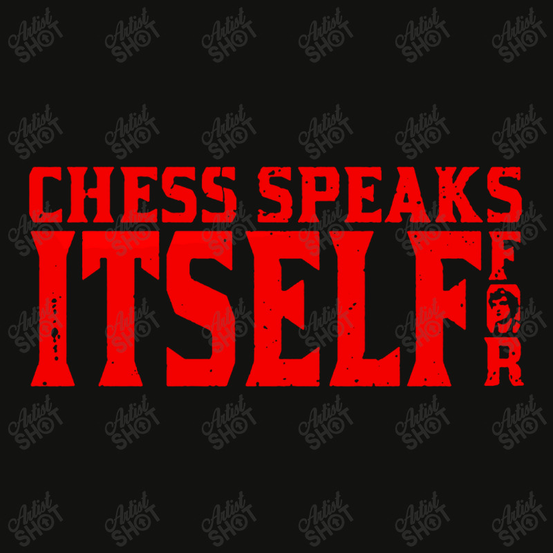 Chess Speaks For Itself Scorecard Crop Tee by Aleyza Store | Artistshot