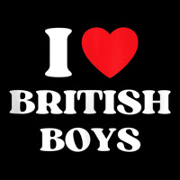 Funny I Love British Boys I Red Heart British Boys Britain Tank Top Adjustable Cap | Artistshot