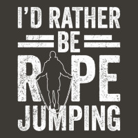 I'd Rather Be Rope Jumping Jump Skipping Hobby Long Sleeve T Shirt Bucket Hat | Artistshot