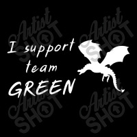 I Support Team Green Graphic Adjustable Cap | Artistshot