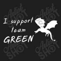 I Support Team Green Graphic Classic T-shirt | Artistshot