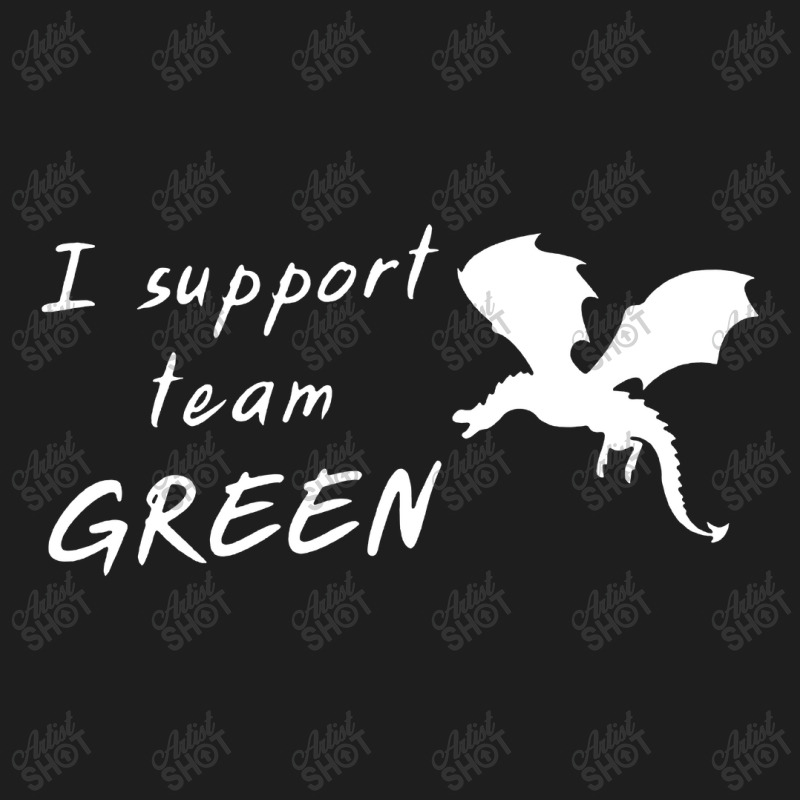 I Support Team Green Graphic Classic T-shirt | Artistshot