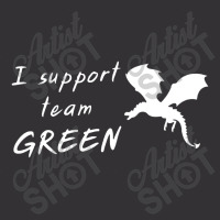 I Support Team Green Graphic Vintage Hoodie And Short Set | Artistshot