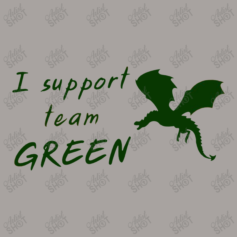 I Support Team Green Graphic Racerback Tank by Aleyza Store | Artistshot