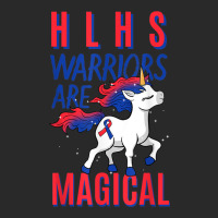 Hlhs Warrior Hypoplastic Left Heart Syndrome Unicorn Lover T Shirt Printed Hat | Artistshot