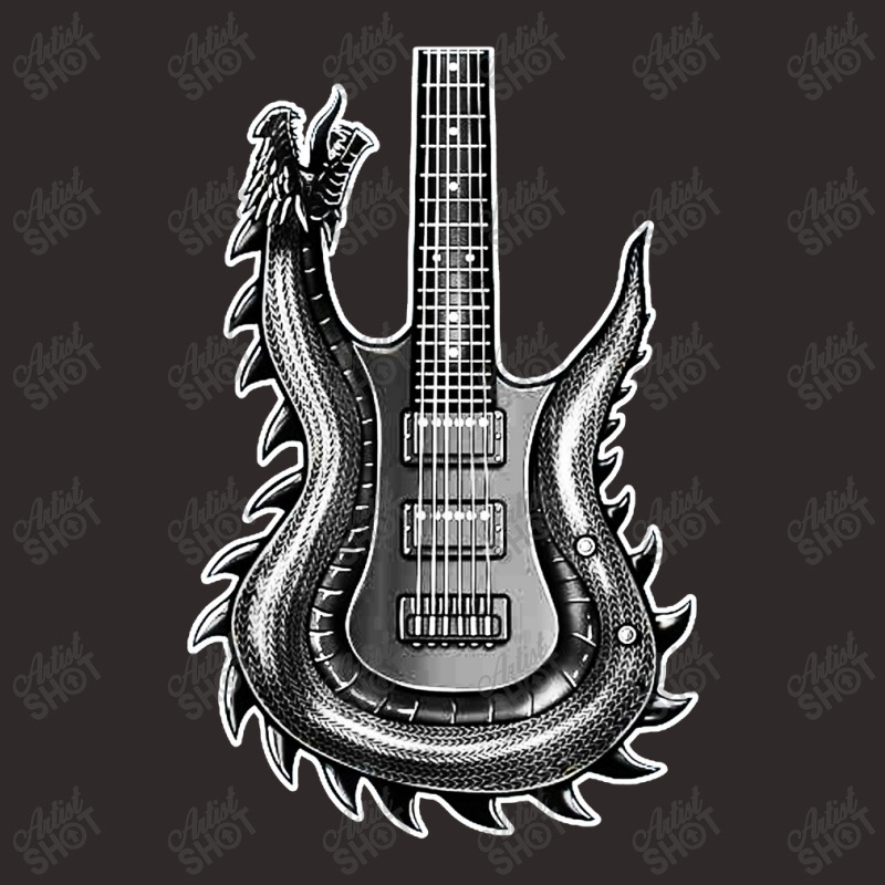 Unique Dragon Guitar Racerback Tank by Modena art | Artistshot