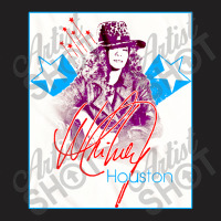 Shooting Stars Whitney Houston T-shirt | Artistshot