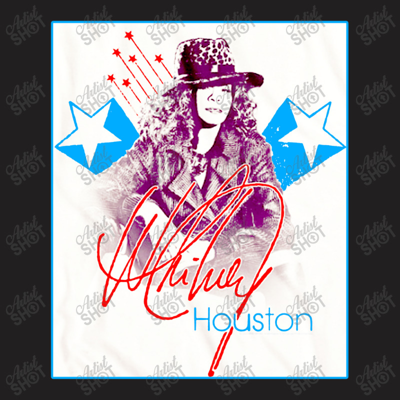 Shooting Stars Whitney Houston T-shirt | Artistshot