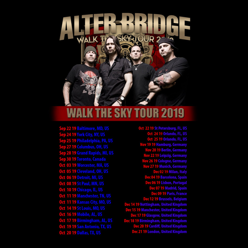 Alter Bridge Tour 2019 Zipper Hoodie by zagetega880814 | Artistshot