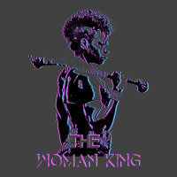 The Woman King Art Black And Purple Glitch Vintage T-shirt | Artistshot