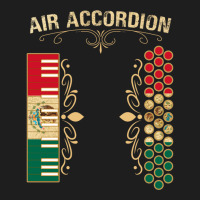 Mexican Flag Vintage Air Accordion For Latin Community Pullover Hoodie Classic T-shirt | Artistshot