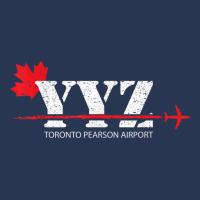 Retro Vintage Toronto Yyz Maple Leaf Airport Code T Shirt Men Denim Jacket | Artistshot