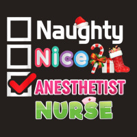 Naughty Nice Anesthetist Nurse Merry Christmas Santa Sweater T Shirt Tank Top | Artistshot