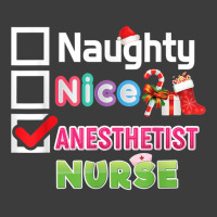 Naughty Nice Anesthetist Nurse Merry Christmas Santa Sweater T Shirt Men's Polo Shirt | Artistshot