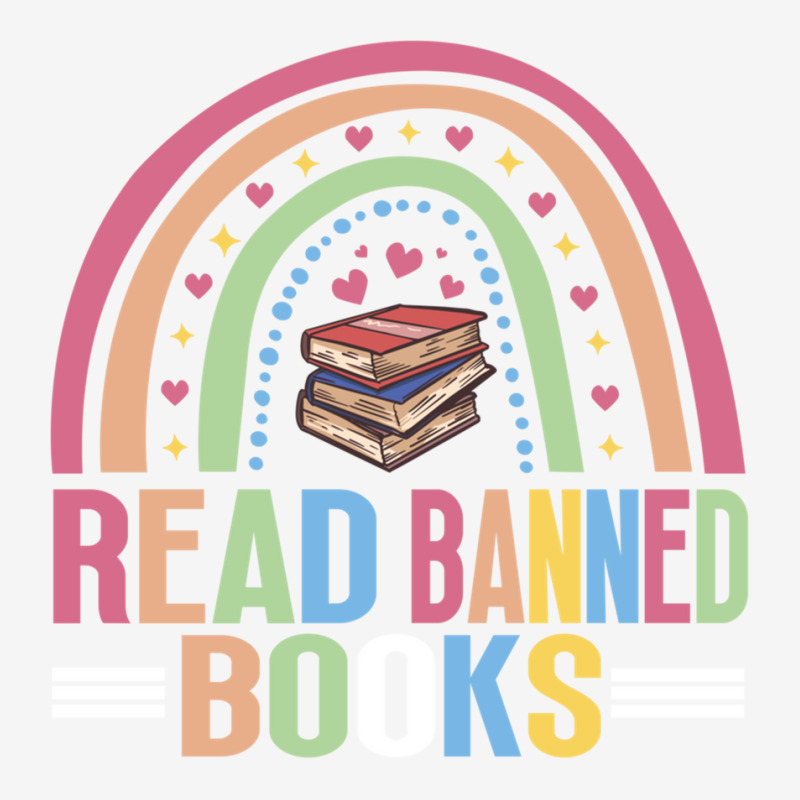 Retro Read Banned Books Rainbow Book Reading Nerd Long Sleeve T Shirt Adjustable Cap by cm-arts | Artistshot