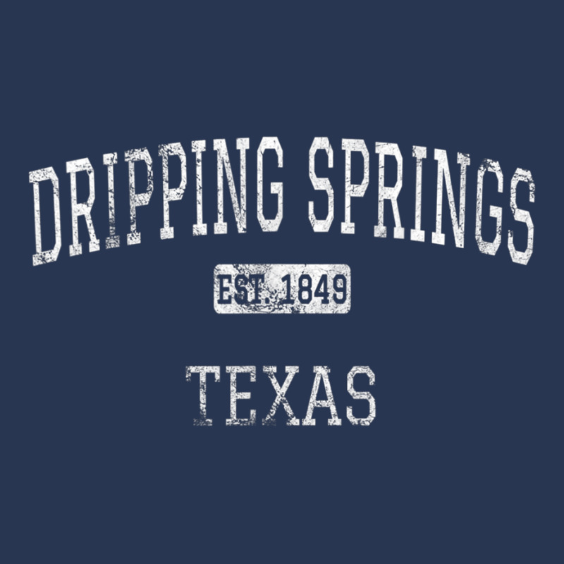 Dripping Springs Texas Tx Vintage T Shirt Men Denim Jacket | Artistshot