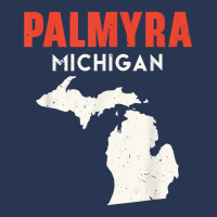 Palmyra Michigan Usa State America Travel Michiganian T Shirt Ladies Denim Jacket | Artistshot