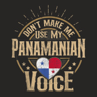 Panama Flag Souvenirs For Panamanians Men & Women T Shirt Ladies Fitted T-shirt | Artistshot