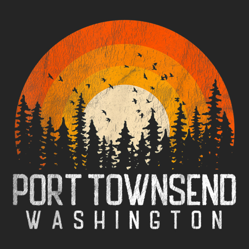 Port Townsend Washington Wa Shirt Retro 70s 80s Vintage Gift T Shirt Unisex Hoodie | Artistshot