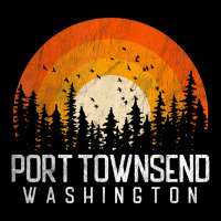 Port Townsend Washington Wa Shirt Retro 70s 80s Vintage Gift T Shirt Men's Long Sleeve Pajama Set | Artistshot