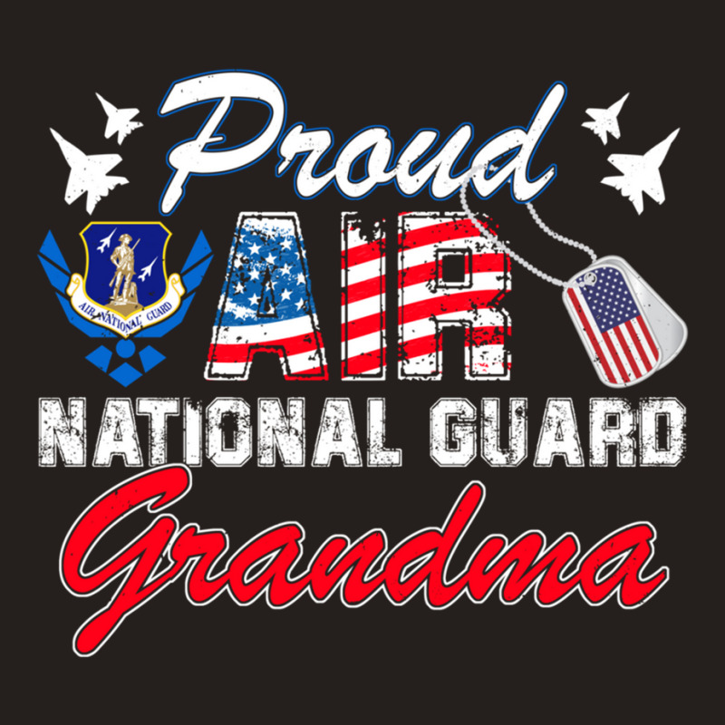 Proud Air National Guard Grandma Air Force Veterans Day Long Sleeve T Tank Top by cm-arts | Artistshot