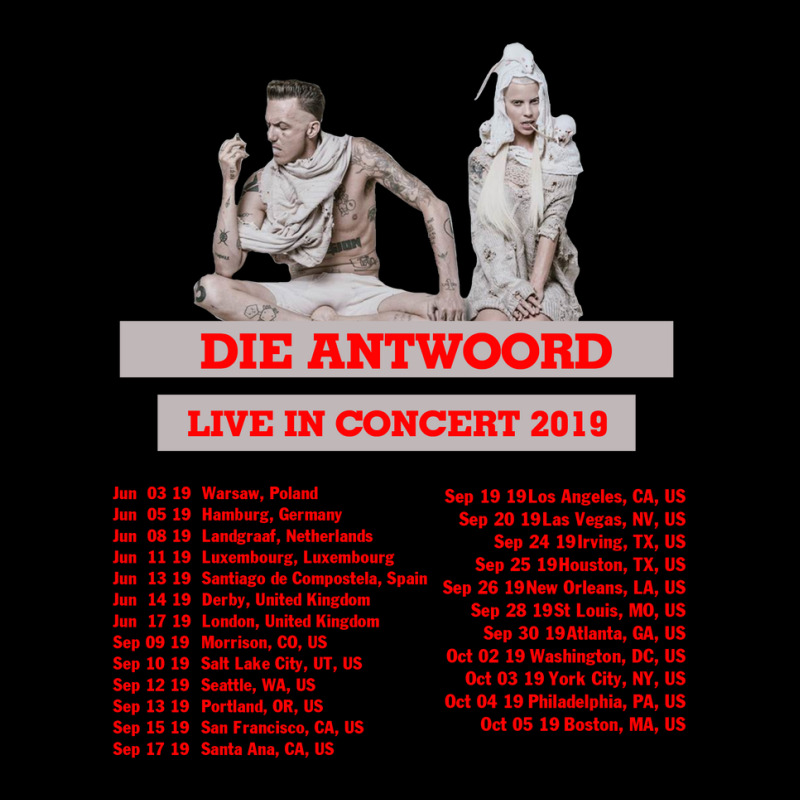 Die Antwoord Tour 2019 Fleece Short | Artistshot