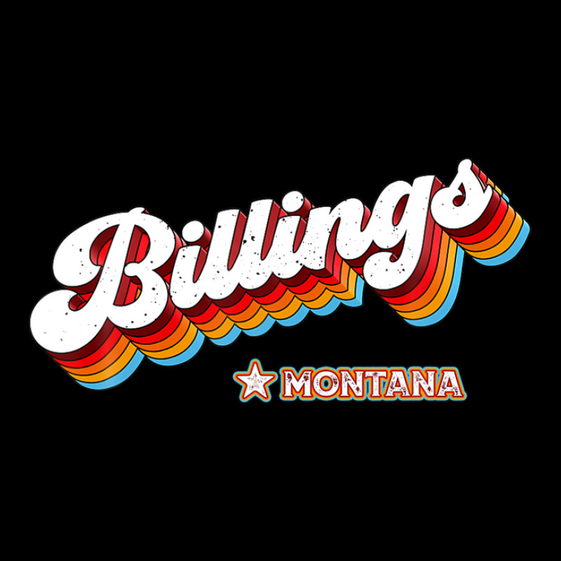 Retro 80s Billings Montana Mt Long Sleeve Baby Bodysuit | Artistshot