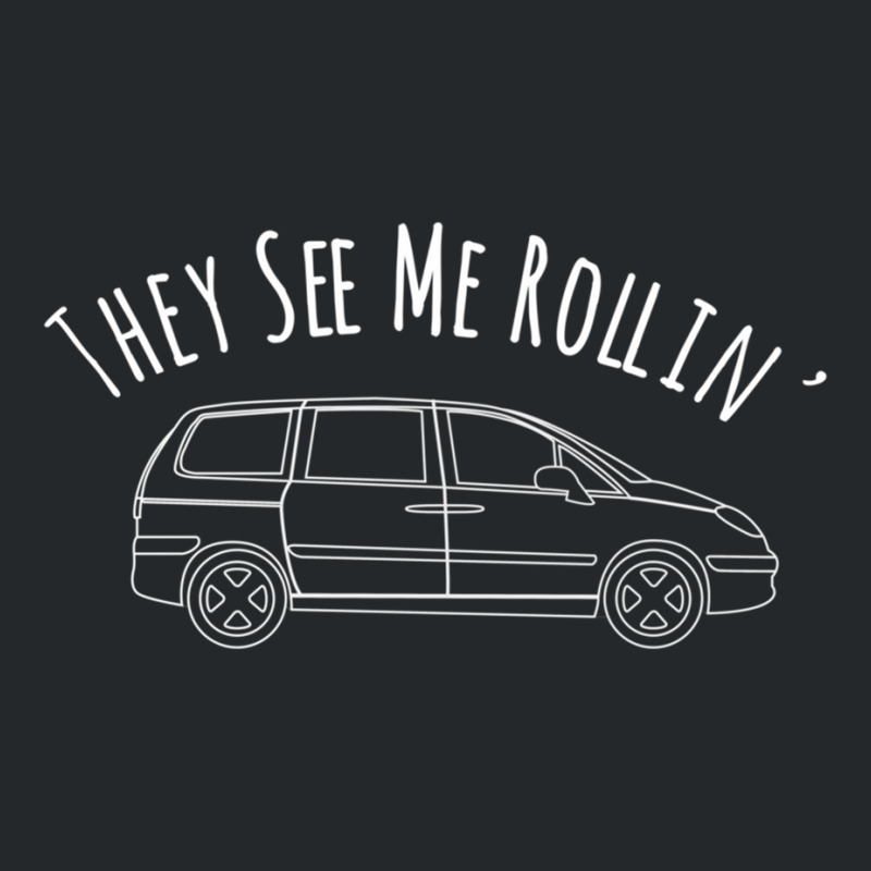 They See Me Rollin' Funny Soccer Dad & Mom Minivan Sweatshirt Crewneck Sweatshirt by cm-arts | Artistshot