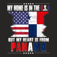 American Grown Patriot Panamanian American From Panama T Shirt Ladies Fitted T-shirt | Artistshot