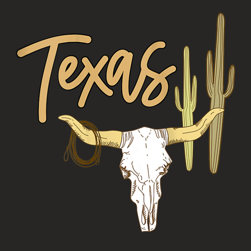 Womens Vintage Style Texas Native Texan Lonestar State Longhorn Tank T Ladies Fitted T-Shirt by cm-arts | Artistshot