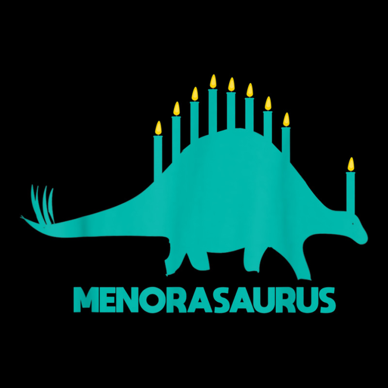 Funny Hanukkah Tee Dinosaur Stegosaurus Dino Menorah T Shirt Zipper Hoodie | Artistshot