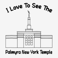 Palmyra Ny Temple, I Love To See My Temple, Primary Raglan Baseball Te Classic T-shirt | Artistshot