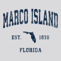 Marco Island Florida Fl Vintage Athletic Navy Sports Design Tank Top Women's Triblend Scoop T-shirt | Artistshot