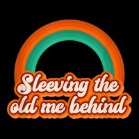 Sleeving The Old Me Behind, Groovy Bariatric Sleeve Surgery T Shirt Baby Tee | Artistshot