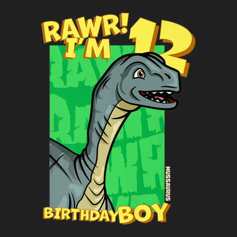 Rawr! I'm 12 Birthday Boys 12th Birthday Dino Mussaurus Backpack | Artistshot