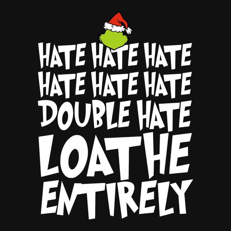 Loathe Entirely Grinch For Dark Baby Bibs by autlu2024 | Artistshot