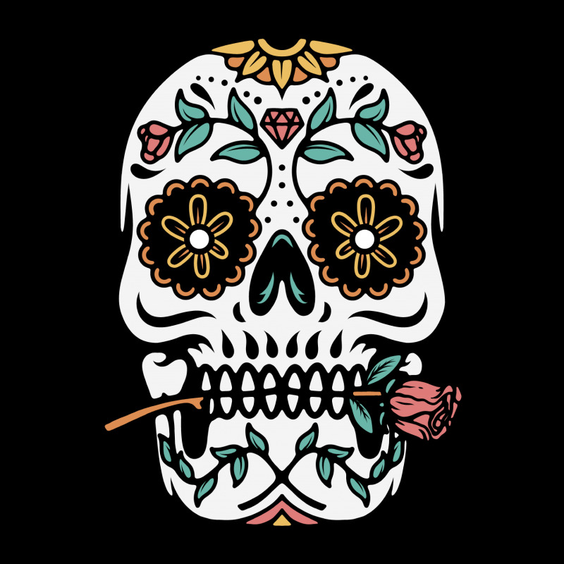 Mexican Skull Zipper Hoodie | Artistshot