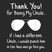 Thank You For Being My Uncle Gag Gifts For Uncles Funny Nove T Shirt Printed Hat | Artistshot