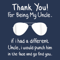 Thank You For Being My Uncle Gag Gifts For Uncles Funny Nove T Shirt Men Denim Jacket | Artistshot