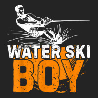 Water Ski Boy Funny Water Skiing Water Sports Waterskiing T Shirt 3/4 Sleeve Shirt | Artistshot